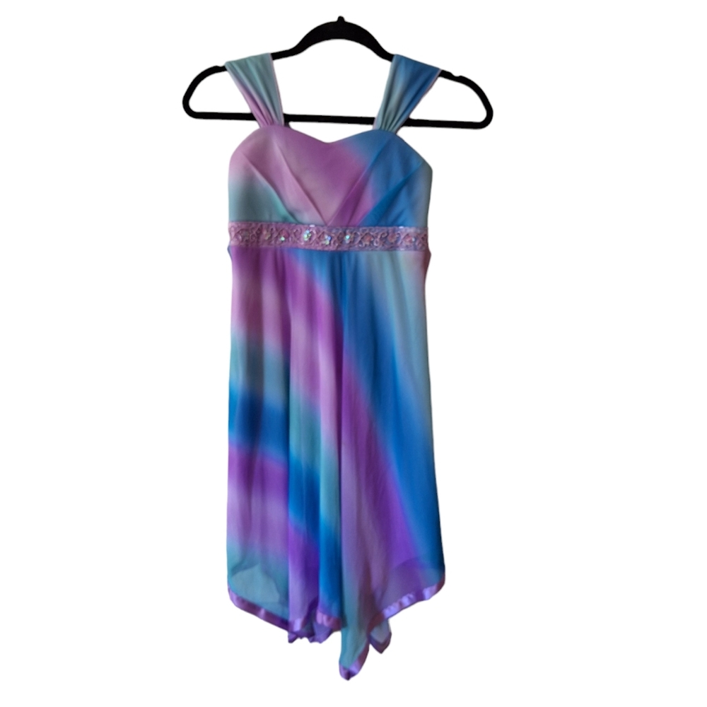 Speechless Sheer Girls Party Dress - size 12